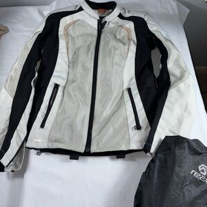 Reax Womens Motorcycle Jacket Sz Large Alta Mesh with Riding  Liner EUC